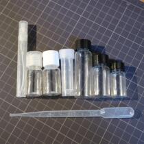 Glass bottle plastic bottle freezing tube straw spray bottle ink bottle convex powder bottle