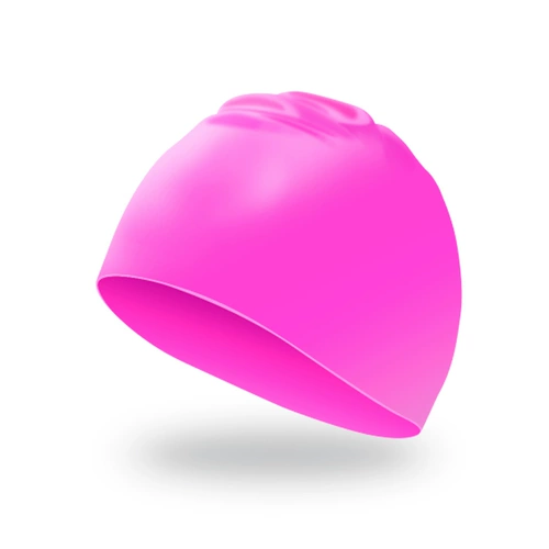 Нескользящая плавательная шапочка для плавания, комфортная водонепроницаемая шапка подходит для мужчин и женщин
