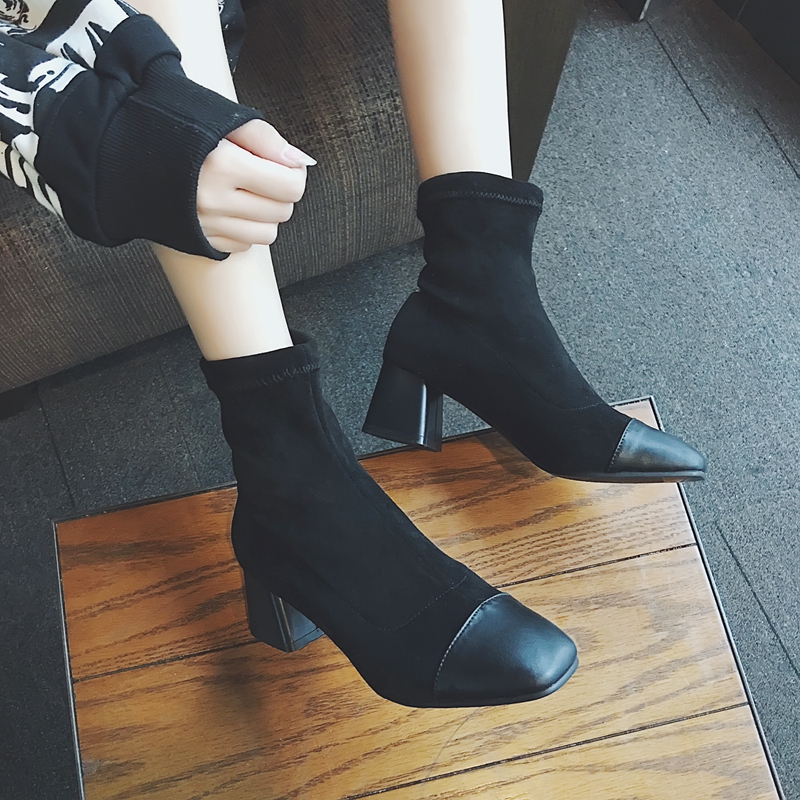 Bottes mi-saison femme       en Caoutchouc - Ref 3251378 Image 1