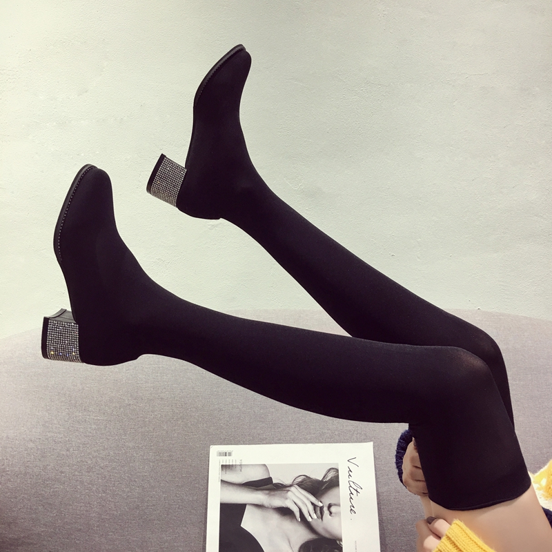 Bottes mi-saison femme en Caoutchouc - Ref 3249675 Image 1