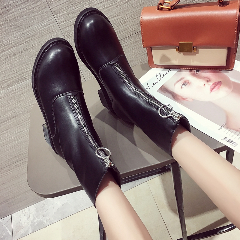 Bottes mi-saison femme       en Caoutchouc - Ref 3250680 Image 3