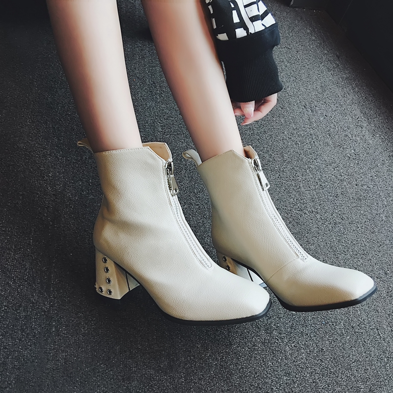 Bottes mi-saison femme       en Caoutchouc - Ref 3250126 Image 1