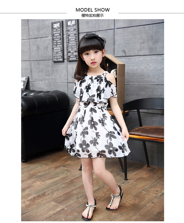 Robe enfant en mousseline de soie - Ref 2043048 Image 18