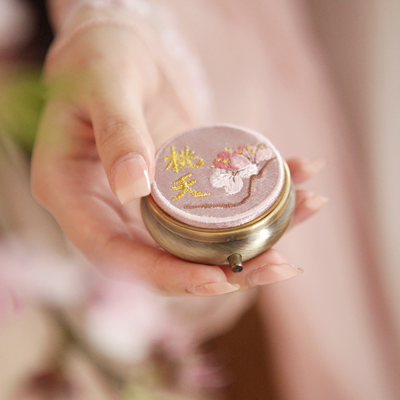 (Taoyao) Antique Peach Blossom Balm Tao Zhiyaoyao Domestic Product Solid Perfume Lasting Female Girl Students Fresh
