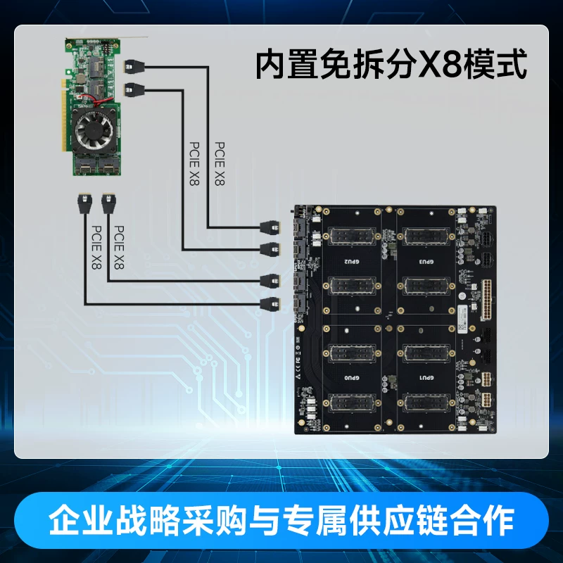 Установка базовой платы V100 V1004 карта V100 SXM2 V100 графическая док-станция (клюв-осьминог) Tesla графическая карта
