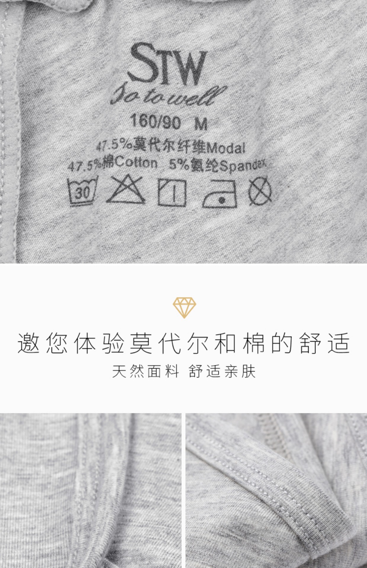 STW 2017 quần short nữ tại nhà nữ mùa hè lỏng lẻo modal cotton boyshort nhà pyjama phần mỏng quần jean nam