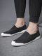 Men's shoes, summer breathable mesh shoes, men's trendy shoes, lazy slip-on casual shoes, men's driving soft-soled mesh canvas shoes
