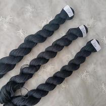 Color-selectable cross-stitch insole thread single-strand embroidery thread thick thread special pure black genuine black insole thread number 310