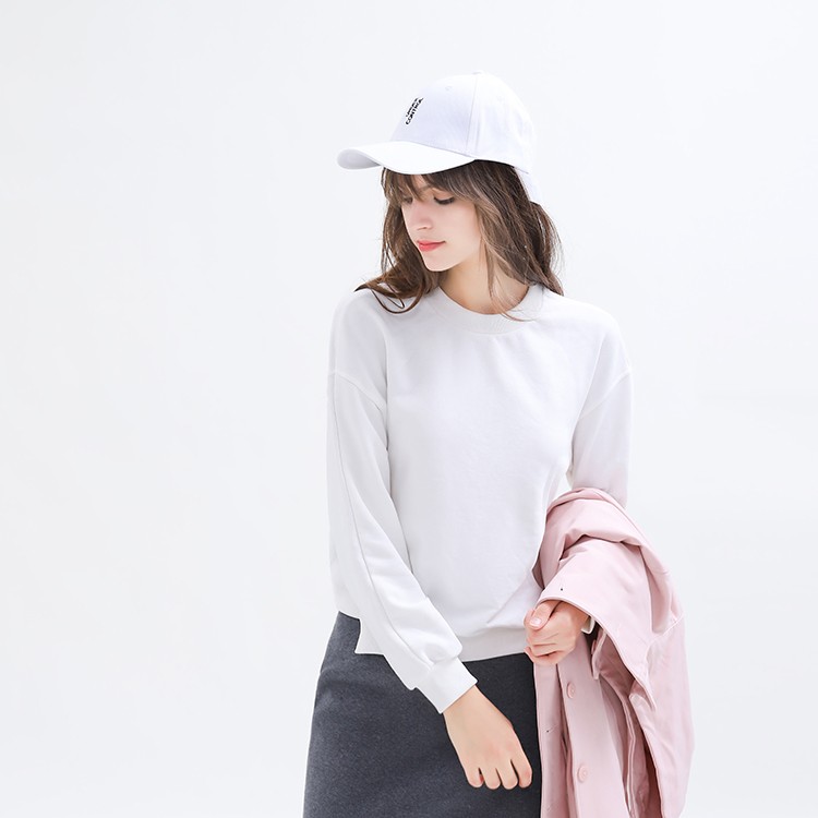 NOME / Mũ lưỡi trai thời trang cá tính màu trắng phiên bản Hàn Quốc của mùa thu và mùa đông mũ hip hop giản dị hoang dã - Bóng chày 	mũ bóng chày ny	