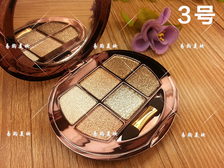 Cô gái được lâu dài chống mồ hôi 6-màu kim cương pearlescent bóng mắt nàng tiên cá Ji Dadi trang điểm khói khỏa thân trang điểm bí ngô màu sáng bóng 94.044 ₫