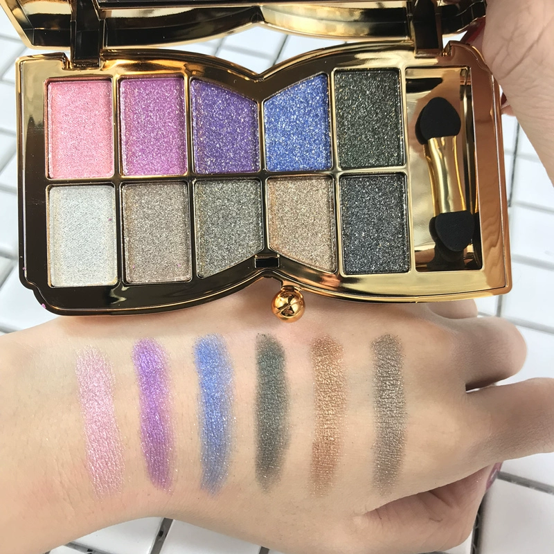 Winnie Cub Peach Makeup 10 Màu Pearl Eye Shadow Diamond Long lanh Trang điểm tự nhiên màu nude - Bóng mắt bảng mắt morphe jaclyn hill