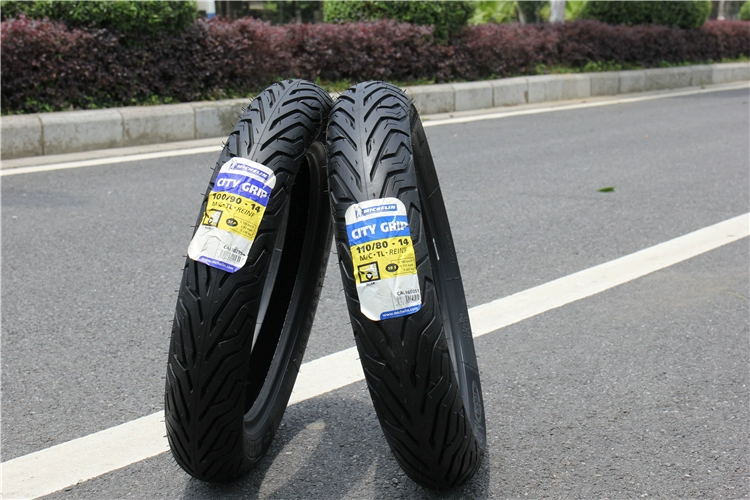 Michelin thành phố kẹp lốp xe gắn máy 90 100 110 120 130 70 80 10 12 14