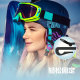 Mask Holder for Ski Helmets, Ear-Protecting Helmet, Easy to Remove, Easy to Carry, Simple to Install
