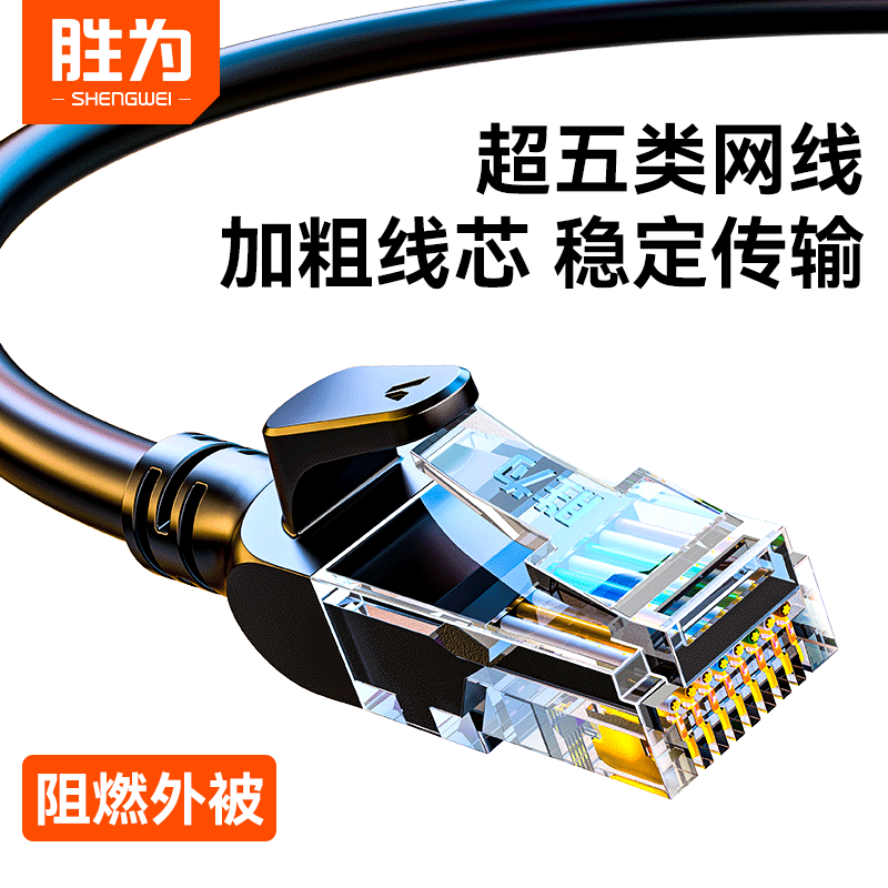 Winning as Super5 Type 5 Network Route High Speed Home Room inside and outside Computer Broadband Monitoring Internet connection Line 2 3 5 10m