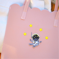 Space Astronaut Embroidery Stickhand Ledger Diy Self-Viscose Cloth Stickup Shell Packs Clothing Ipad Decorative Patch