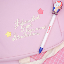 Cute English embroidered cloth stickers mobile phone case diy Dragon bag decorative stickers doughnut bag hand account white sticker