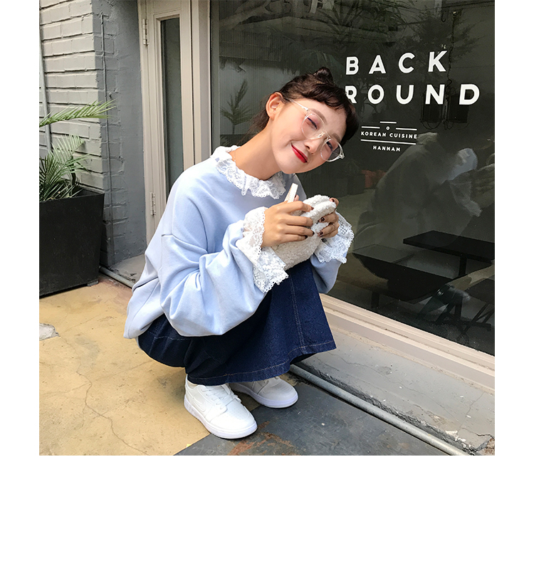 Xin Bang Bang 2018 Hồng Kông phong cách retro denim váy mùa thu eo cao thẳng rửa váy dài váy chân váy len dài