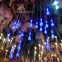 Wedding Celebration Ceiling Water Crystal Light Wedding Stage Decoration Chandelia Sea Jellyfish Sea Star String Light Shine Acrylic Hanging Ornament
