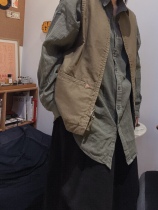 KC C Series with Wacky Heavy Industry Wash Vintage Player Nostalgic Bone Feeling Craft Desert Vest