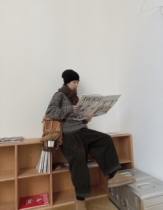 KC C Series Understated Japanese Vintage Giant All Match Premium Texture Loose Corduroy Casual Pants