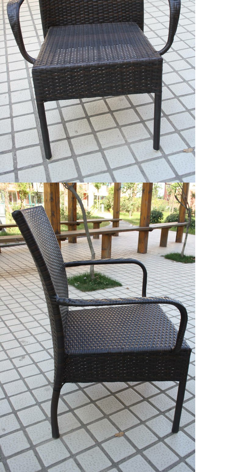 Zizhu nội thất mây ngoài trời 44-70 # bàn ghế kết hợp nội thất ban công sân vườn năm mảnh với ô - Bàn ghế ngoài trời / sân bàn ghế ngoài trời nhập khẩu