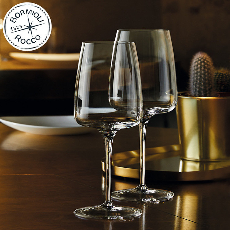 Italy imports lead-free crystal glass high-foot glass red glass creative restaurant with wine glass glass