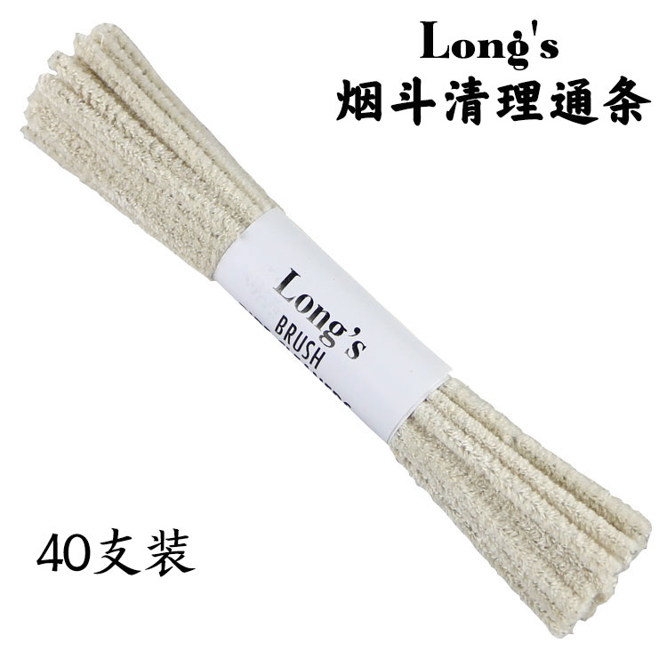 Longs Lens Pipe Through Strip Cleaning Tool Accessories Cotton Through Strip Is Not Easy to Shed Hair Soft Hair 40 Pack