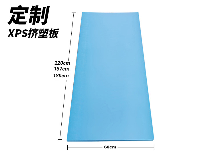 The XPS extruded sheet customized to the special film