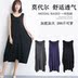 Kích thước lớn sling váy ngủ nữ mùa hè chất béo mm200 kg modal cotton dài tay không tay bà bầu đồ ngủ - Đêm đầm đầm đẹp giá rẻ Đêm đầm