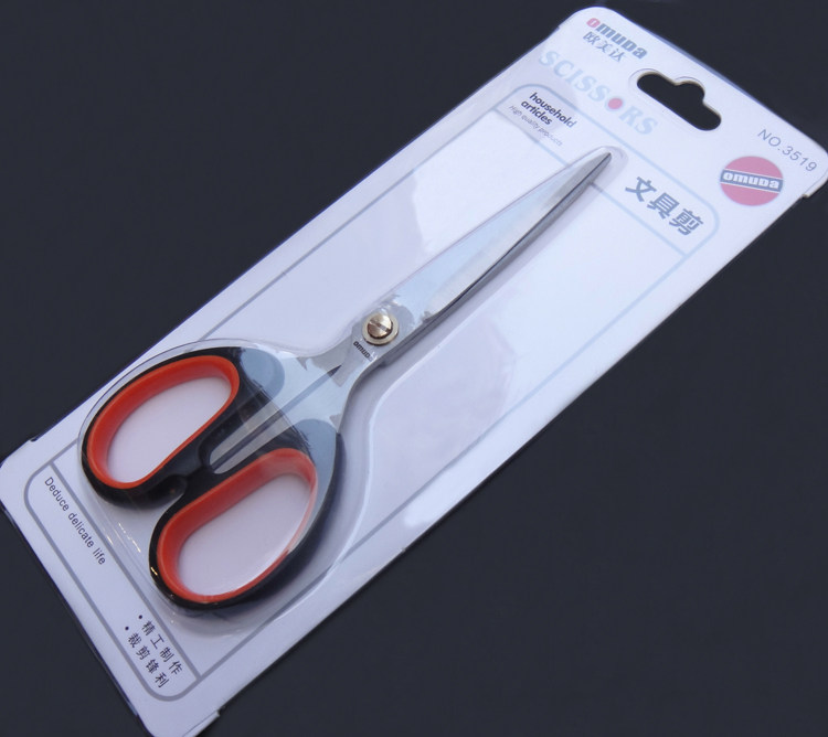 European and American da 3519 Scissors Stationery Cut Office Home Scissors Handmade Scissors