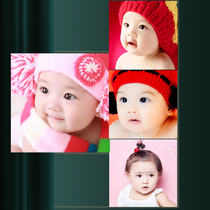 Beautiful female doll painting super cute cute baby picture baby poster bedroom wedding room arrangement pregnant woman early education prenatal education