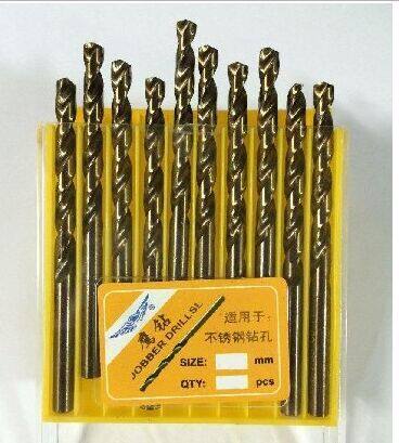 Eagle drill card with cobalt twist drill bit drill tip stainless steel drill bit plus hard drill tip 6MM6 10 support box