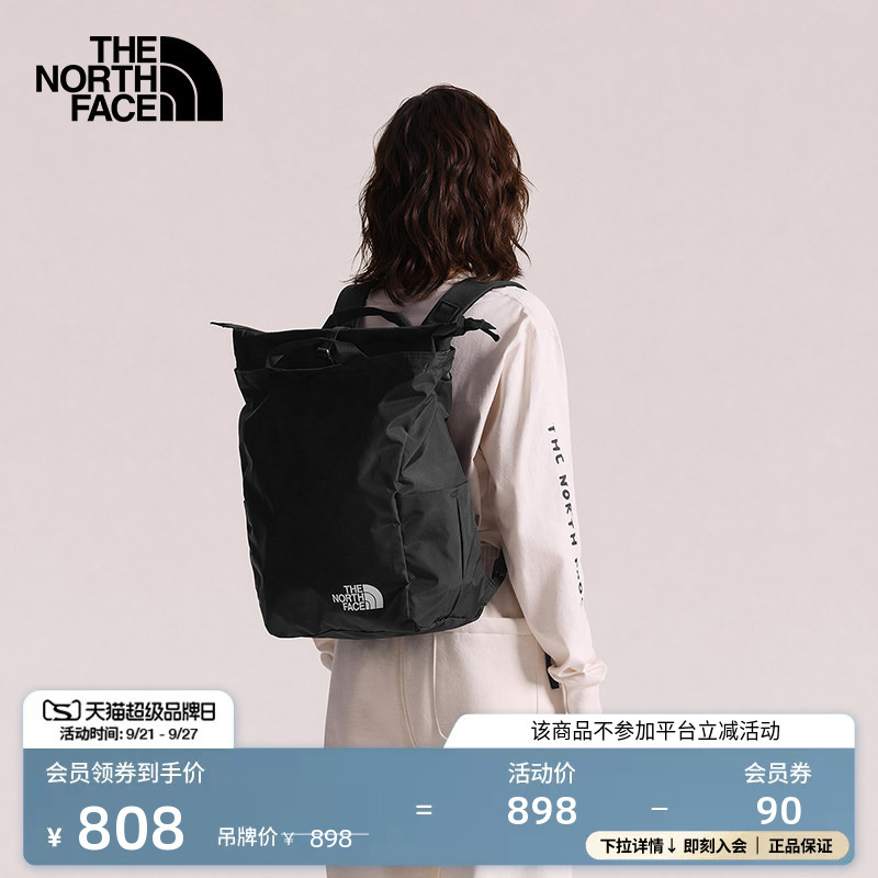 The North Face Dual-Purpose Backpack for Men and Women, Outdoor Wear-Resistant and Tear-Resistant, New Model Thenorthface | 8Hns