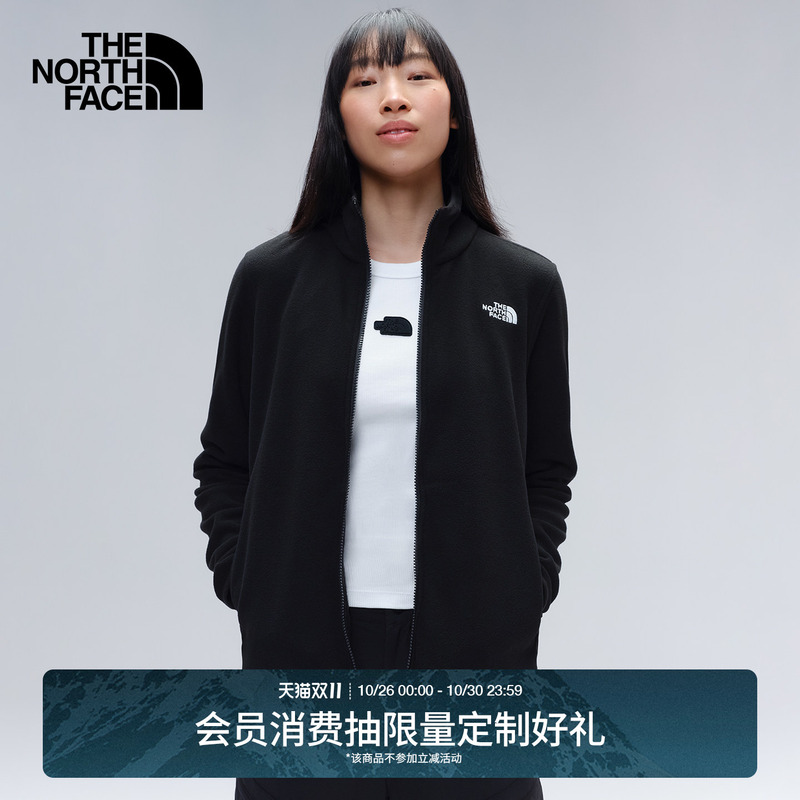The North Face Women's Fleece Jacket Glacier Stand-Up Collar Sports Outdoor Warm Outdoor Clothing Thenorthface | 8Fju