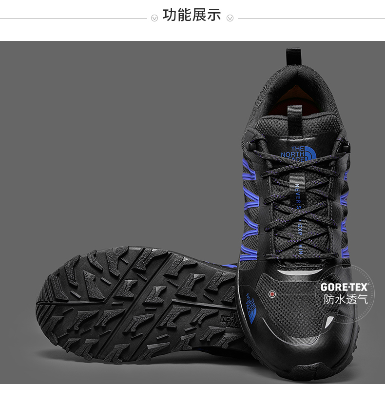 Giày đi bộ đường dài miền Bắc TheNorthFace Nam Không thấm nước Mới | 469T - Khởi động ngoài trời giày bảo hô cao cấp