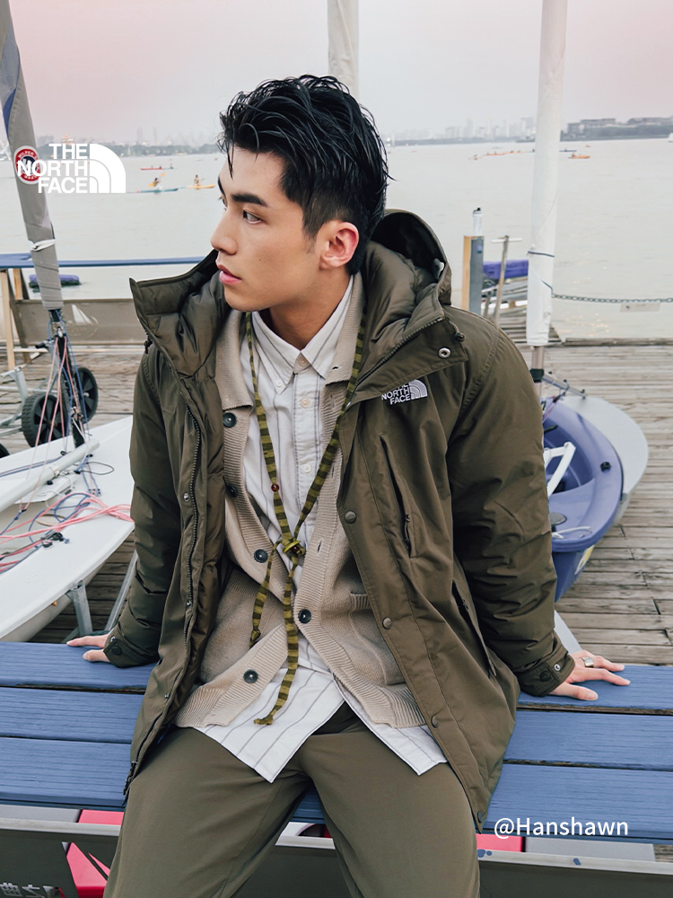 The North Face 北面 Puffy 550蓬鹅绒 防泼水防风 男款连帽羽绒服 88R4 Plus会员折后¥1444.81包邮