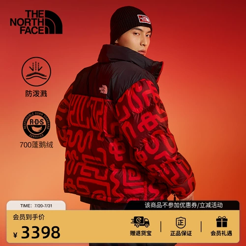 «Новый год преобразование» 96 Nuptse Down Jacket Goose Velvet Icon New Style ThenOrthface | 3C8D