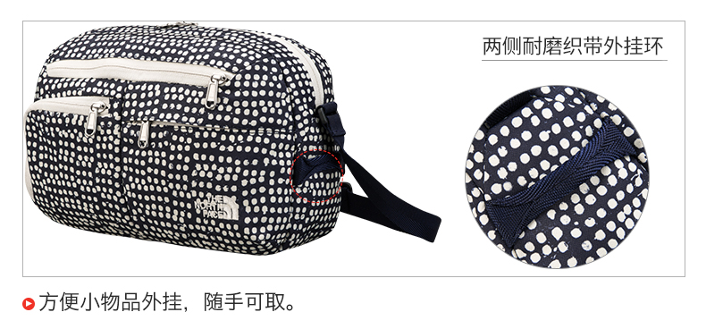 TheNorthFace Bắc mùa xuân và mùa hè mới trọng lượng nhẹ du lịch ngoài trời Unisex Shoulder Bag | 2SAL balo adidas chính hãng