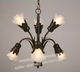 Baide Shite European and American Country-Style Vintage Simple Small Beauty Living Room Study Three-Head Eight-Head Clearance Price