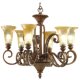 Bai De Shi Te Waltz European and American Retro Luxury Living Room Villa Chandelier with Three, Eight, or Nine Heads for Dining Room Clearance Sale