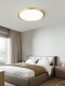 Full Spectrum All-Copper Ultra-Thin Black Ceiling Light for Living Room, Study, Kitchen, Hallway, Entrance, Bathroom, Guest Room, Without Main Light