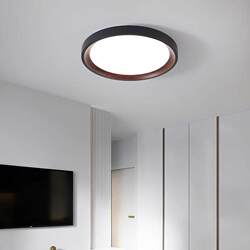 Italian-Style Minimalist Ultra-Thin Full-Spectrum Modern Simple Children's Room Eye-Protection Anti-Mosquito High-End Atmospheric Circular Ceiling Light