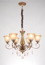 European-Style Pastoral Country Retro Classic Baitexite Avignon Girl's Living Room Bedroom Lighting Fixtures Chandelier Wall Lamp