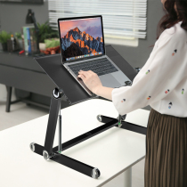 omaxs3 aluminum alloy standing notebook lifting computer table bracket folding table