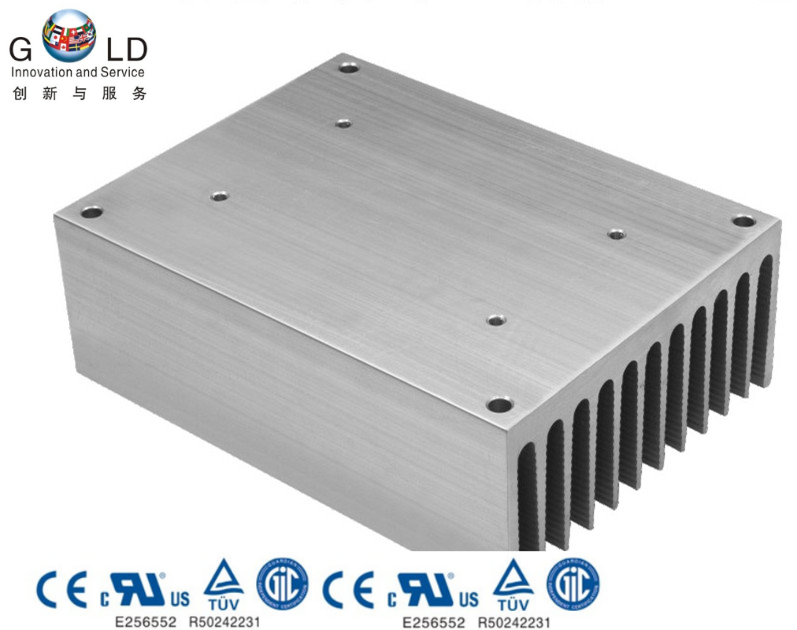 The solid-state radiator L150 is adapted to the large current three-phase solid state relay Jiangsu Solid factory direct