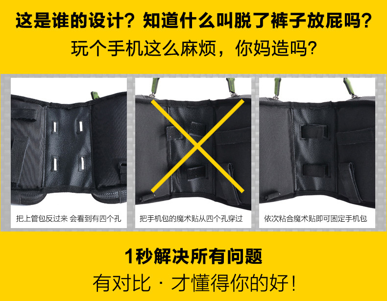 Sacoche pour vélo mixte COOLCHANGE - Ref 2215059 Image 32