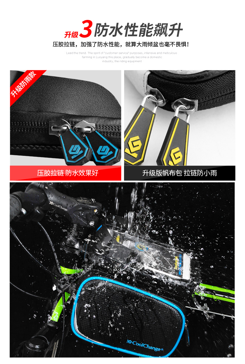 Sacoche pour vélo mixte COOLCHANGE - Ref 2211462 Image 15