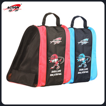 Dynamic roller skating triangle bag can be packed in a full package