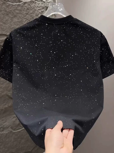 Бренд иностранная торговля стоет снимает списки футболок с короткими рукавами для мужчин и женщин в летнем модном бренде.