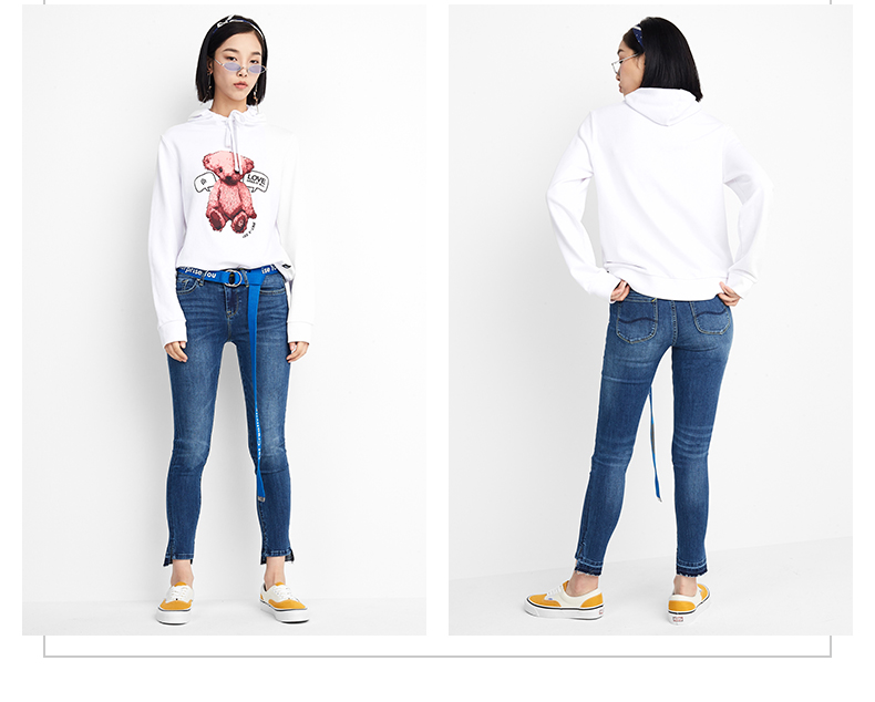 Sweatshirt femme - Ref 3214833 Image 17